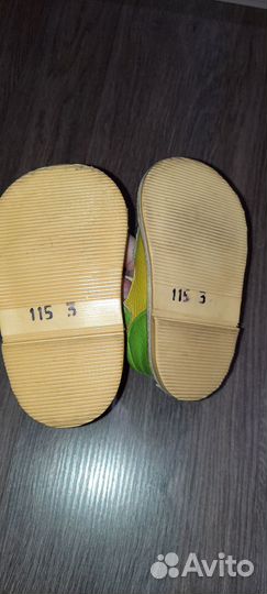 Сандалики на девочку 20 размер