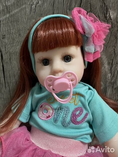 Кукла реборн девочка с одеждой