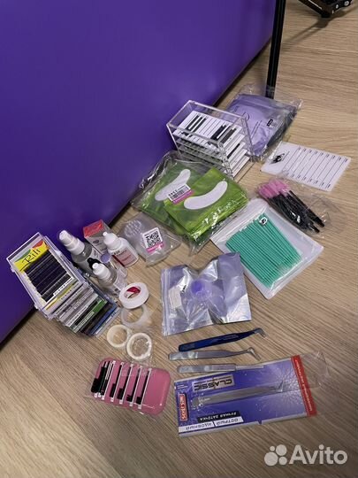 Материалы для наращивания ресниц