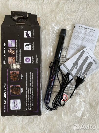 Щипцы для завивки волос Rowenta новые