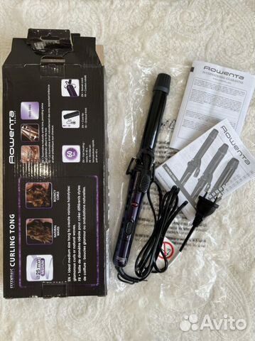 Щипцы для завивки волос Rowenta новые