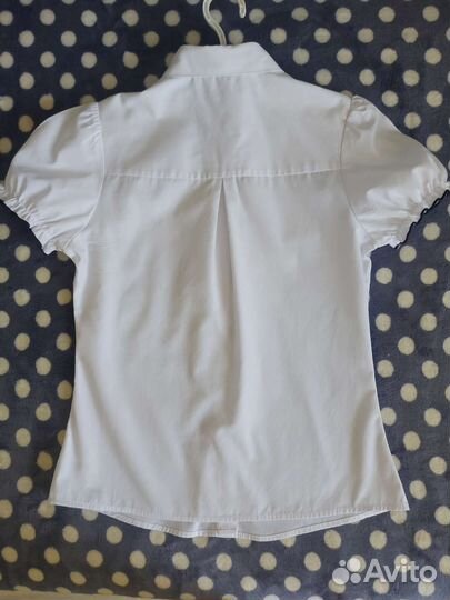 Блузка школьная для девочки, рост 146-152 см