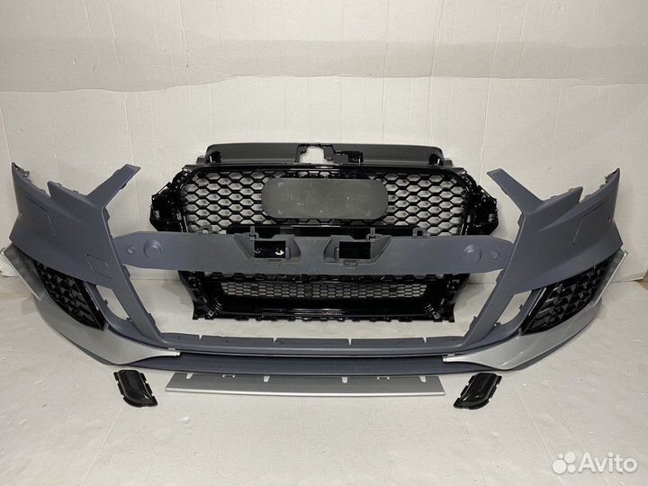 Бампер передний RS 3 Audi A3 8V дорестайлинг