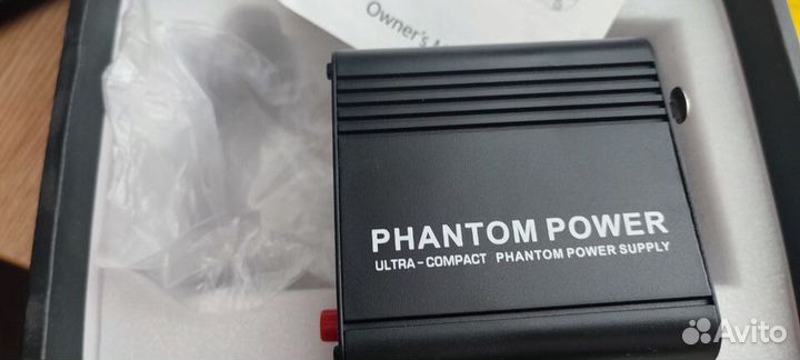 Блок фантомного питания для микрофона