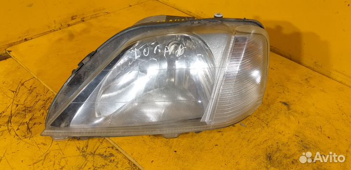 Фара передняя левая для Renault Logan 1