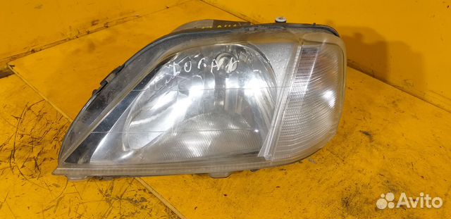 Фара передняя левая для Renault Logan 1