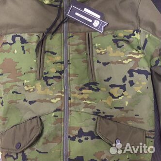 Новый камуфляж, костюм горка на флисе