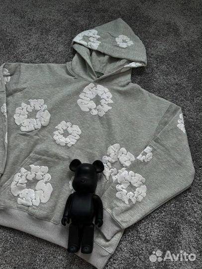 Худи на флисе Denim Tears