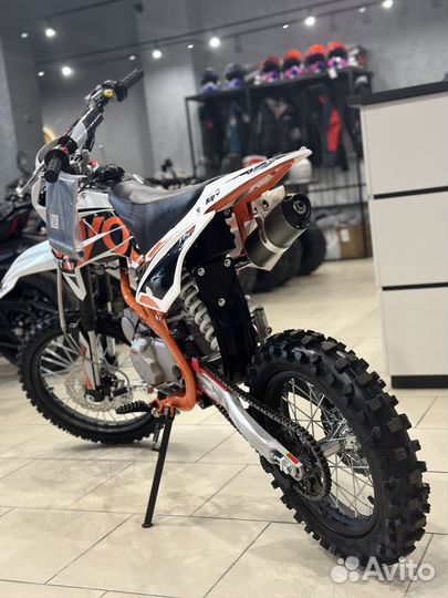 Питбайк kayo basic K125EM 17/14 KRZ (мех.сцеп. эл