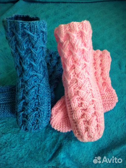 Носки вязаные