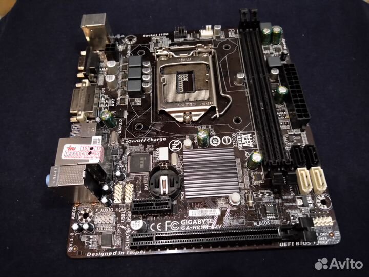 Материнская плата gigabyte GA-H81M-S2V LGA1150
