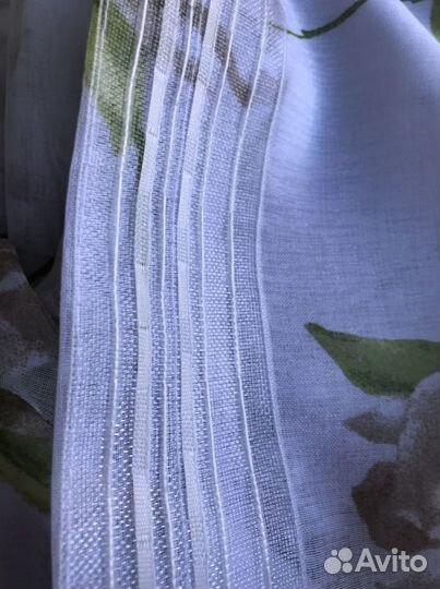 Гардины из синтетического льна