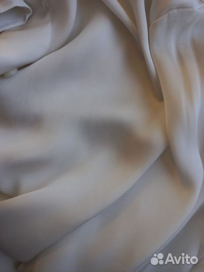 Атласная блуза H&M