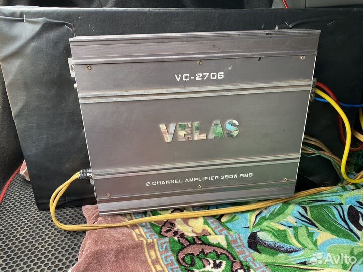 Сабвуфер и усилитель бу