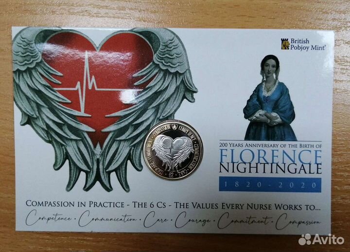 2 фунта 2020 г. Флоренс Найтингейл