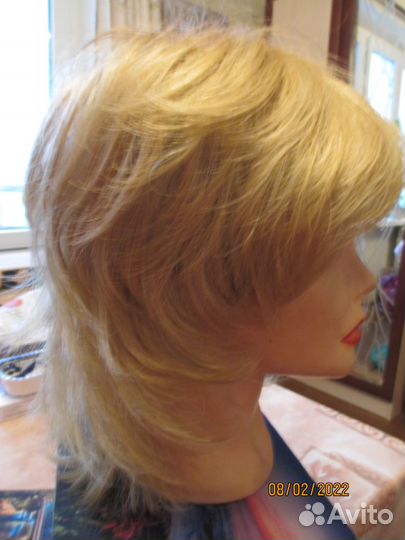 Парик из канеколона revlon, р.57-59, блондин