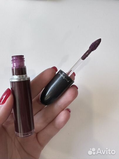 MAC retro matte liquid lipcolour помада high drama
