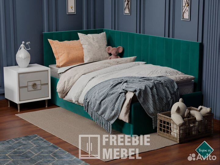 Детская кровать 80/160 с матрасом