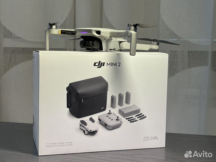 Квадрокоптер dji mini 2 fly more combo