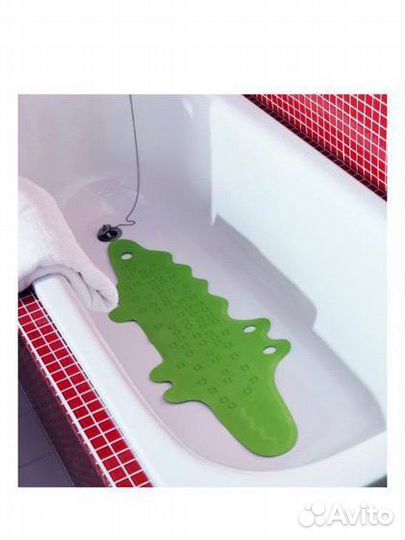 Коврик для ванной детский Икея крокодил