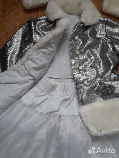 Костюм снегурочки детский