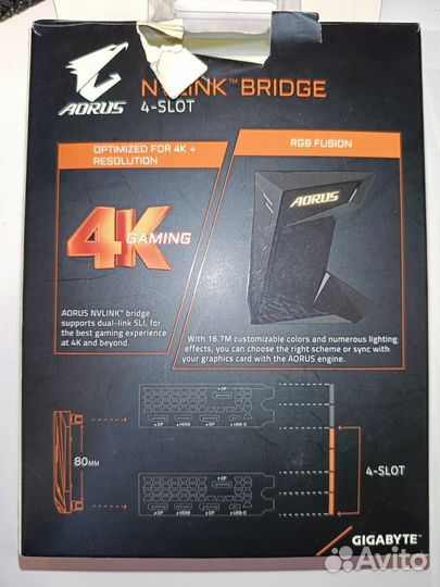 NVLink GPU Bridge nvlink мост для rtx 20xx