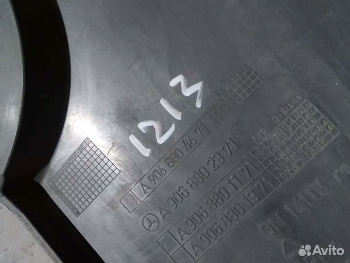 Накладка бампера задняя правая Mercedes Sprinter