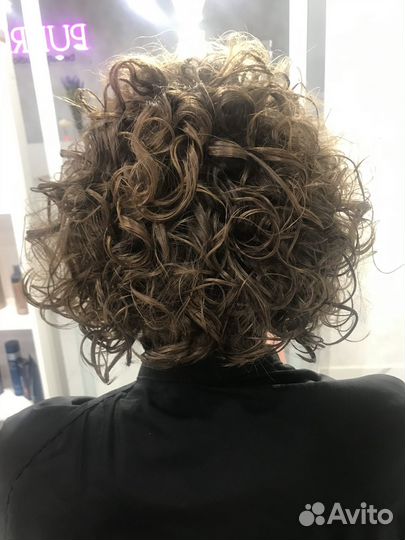 Биозавивка, химическая завивка, прикорневой объем