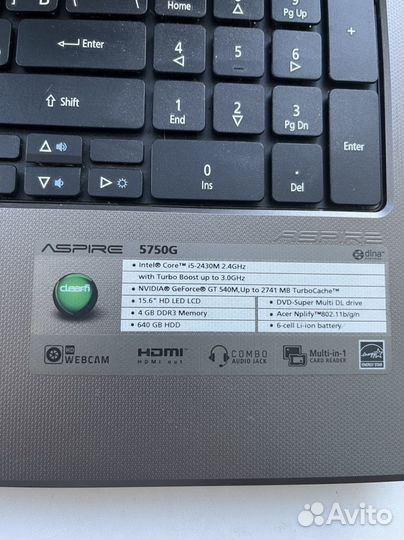 Ноутбук Acer