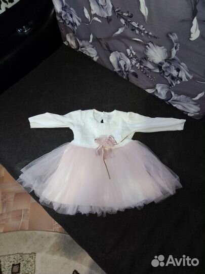 Платье для девочки размер 80