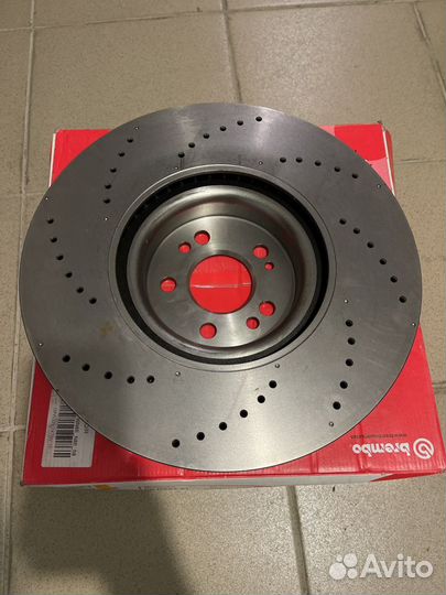 Тормозные диски brembo, передние, новые