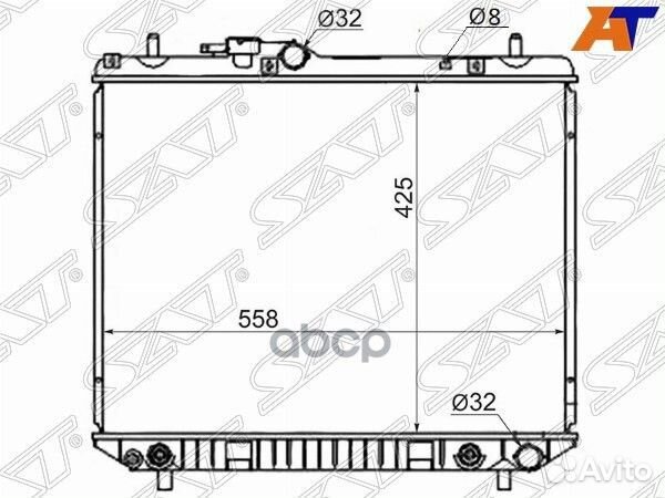 Радиатор Daihatsu Terios 97-06 / Terios Kid 98-06