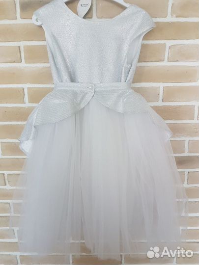 Нарядное платье для девочки 122 128