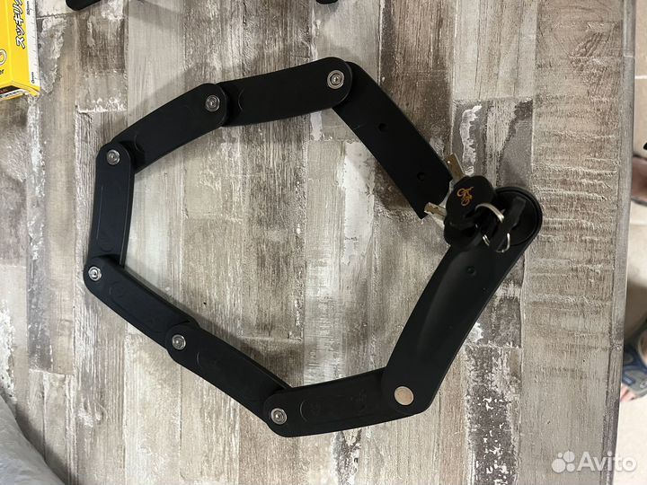 Велосипедный замок складной