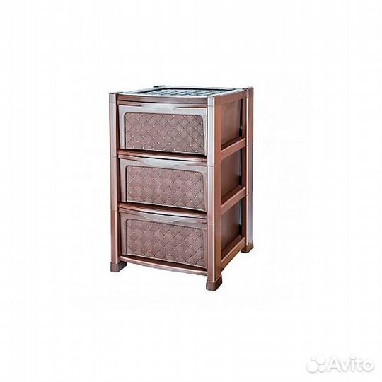 Комод 3-х секционный Виола в ассорт