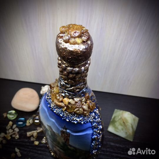 Бутылка декоративная 