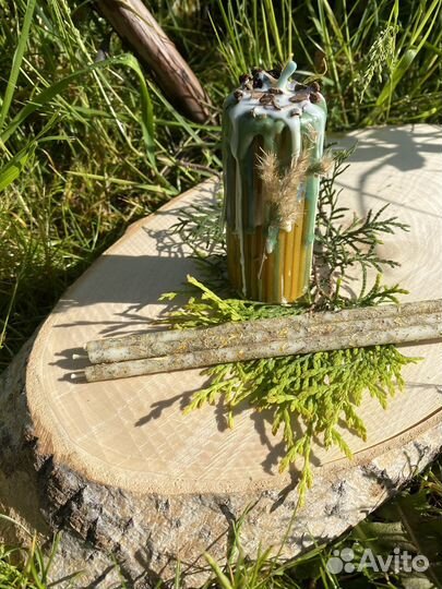 Свечи с травами