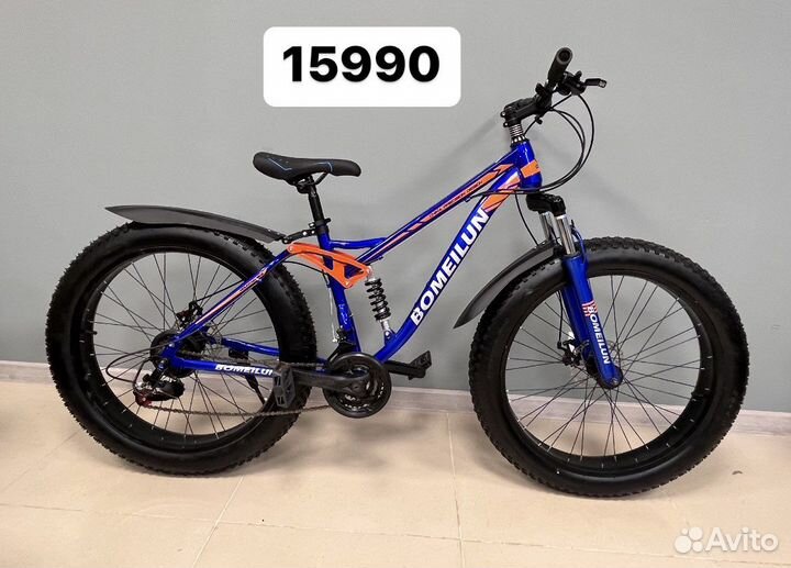 Велосипед фэтбайк взрослый новый
