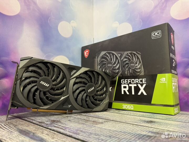 RTX 3060 MSI Ventus 2X OC RU 12Gb