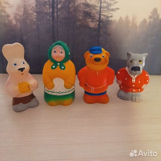 Резиновые игрушки СССР