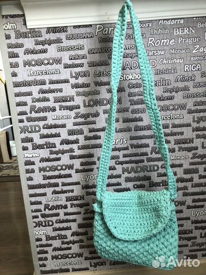 Вязанные сумки ручная работа