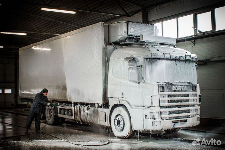 Оборудование для грузовых автомоек