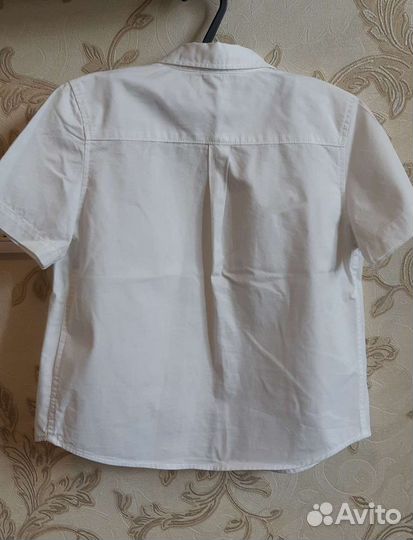 Рубашка белая на мальчика