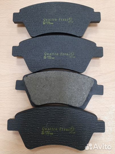 Колодки тормозные renault megan II scenic II