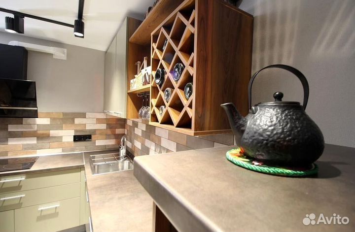 Кухонный гарнитур в стиле минимализм