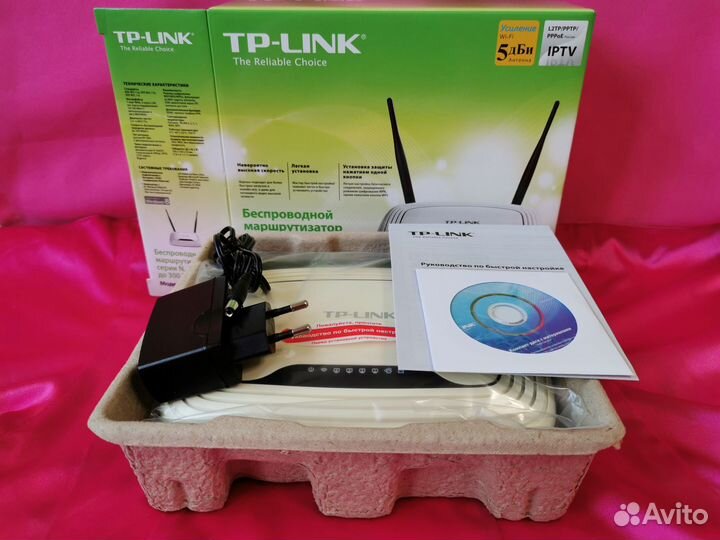 Wi-Fi роутер TP-Link TL-WR841N 300MBit
