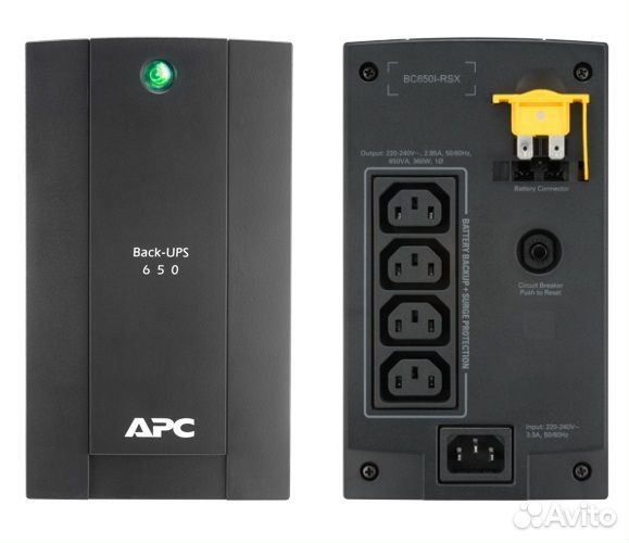 Ибп APC Back-UPS BK650MI и и BK500MI, Cyber Power