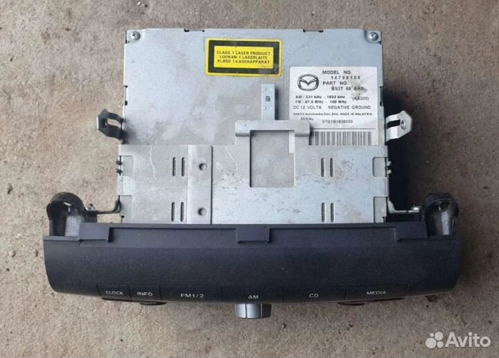 Магнитола мазда 3 вк mazda 3 BK bk