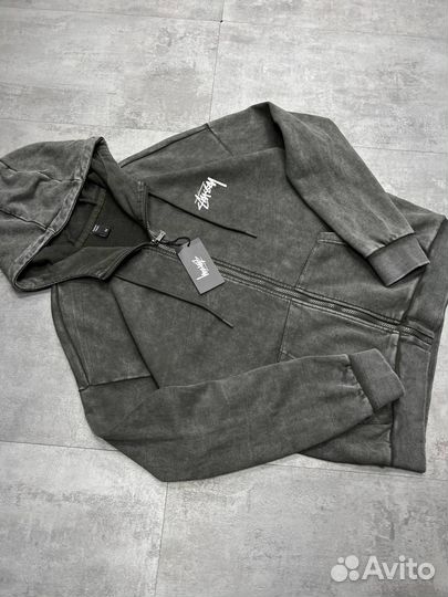 Зип худи stussy варенка