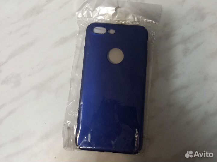 Чехол на iPhone 8 plus фиолетовый